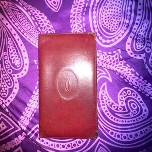 Cartier Long wallet.
